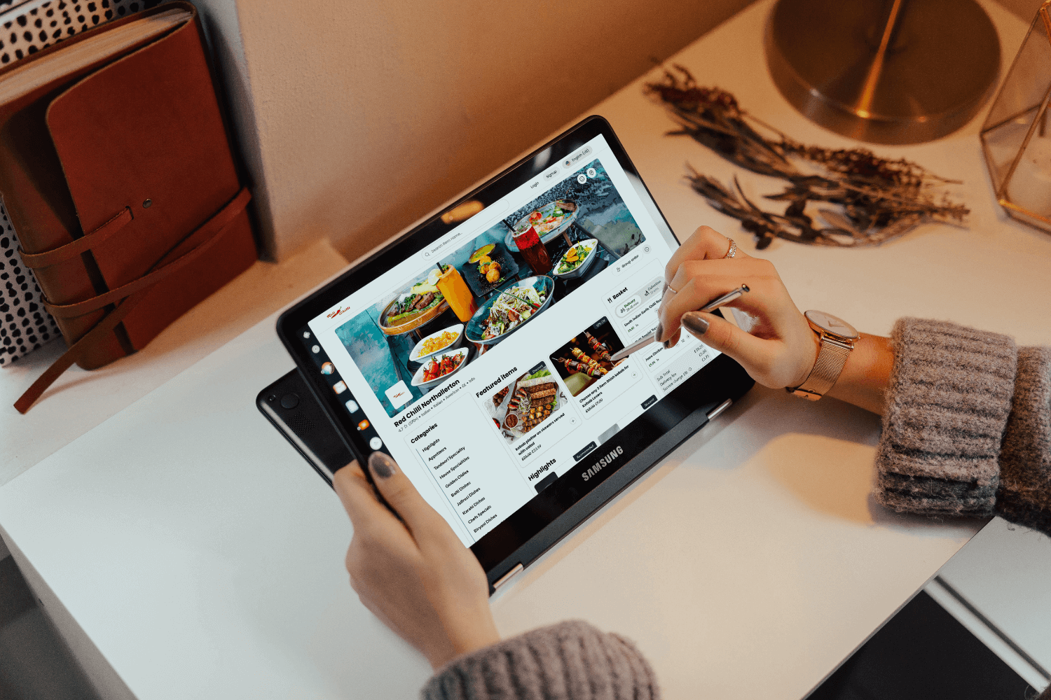 OrderApps reservation management dashboard